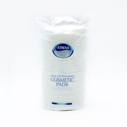 ATHENA COTTON OVAL COSMETIC PADS