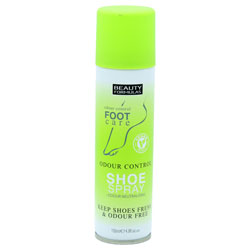 BEAUTY FORMULAS ODOUR SHOE SPRAY