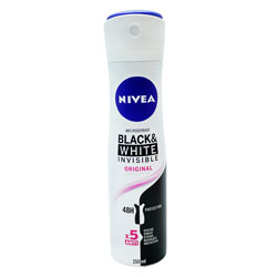 NIVEA A/P DEODORANT INVISIBLE BLACK & WHITE WOMEN