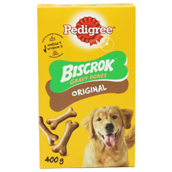 PEDIGREE BISCROK GRAVY BONES