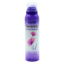 BEAUTY FORMULAS FEMININE INTIMATE DEODORANT