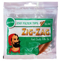 ZIG ZAG FILTERS MENTHOL BAG