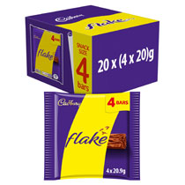 CADBURY FLAKE CHOCOLATE 4 PACK MULTIPACK