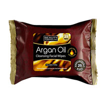 BEAUTY FORMULAS FACIAL WIPES ARGAN OIL
