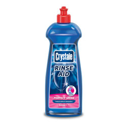 CRYSTALE DISHWASHER RINSE AID BLUE