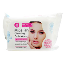 BEAUTY FORMULAS FACIAL WIPES MICELLAR