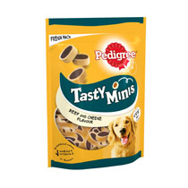 PEDIGREE DOG TASTY BITES CHEESE & BEEF