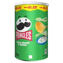 PRINGLES SOUR CREAM & ONION