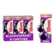 RIBENA BLACKCURRANT 6PK