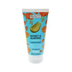 BEAUTY FORMULAS FACIAL SCRUB HONEY & ALMOND