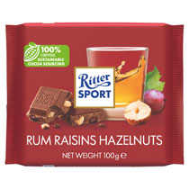 RITTER SPORT RUM & RAISIN
