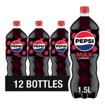 PEPSI MAX CHERRY BOTTLE