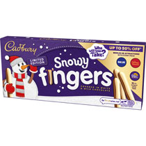 CADBURY SNOWY FINGERS