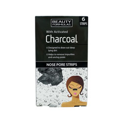 BEAUTY FORMULAS CHARCOAL NOSE PORE STRIPS