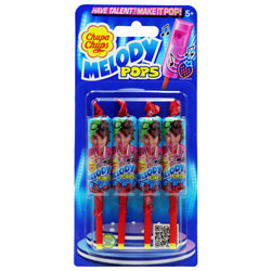 CHUPA CHUPS MELODY POPS 4PACK