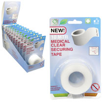 A&E CLEAR MEDICAL HOSPITAL TAPE