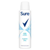 SURE A/P DEODORANT COTTON FRESH DRY WOMEN