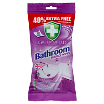 GREENSHIELD WIPE BATHROOM SURFACE