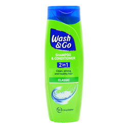 WASH & GO SHAMPOO 2IN1 CLASSIC