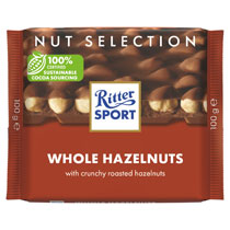 RITTER SPORT WHOLE HAZELNUTS
