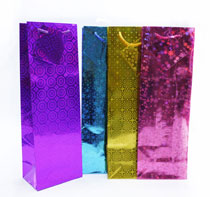 HOLOGRAM GIFT BAGS BOTTLE
