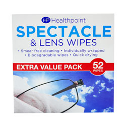 HEALTHPOINT SPECTACLE WIPES