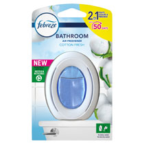 FEBREZE BATHROOM AIR FRESHENER COTTON FRESH