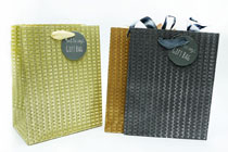 GIFT BAG GLITTER 4 ASST