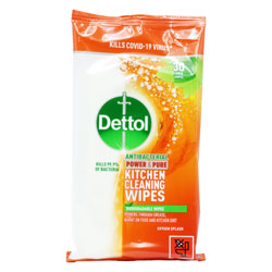 DETTOL P&P KITCHEN WIPES
