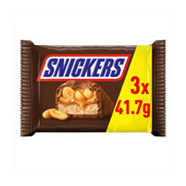 SNICKERS BAR 3PK