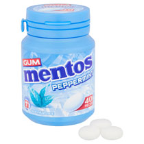 MENTOS PEPPERMINT GUM