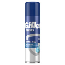 GILLETTE SERIES SHAVE GEL MOISTURE