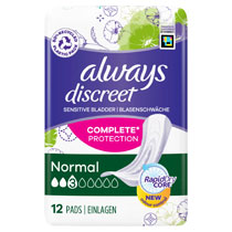 ALWAYS DISCREET PADS NORMAL