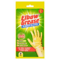 ELBOW GREASE SUPER STRONG RUBBER GLOVES