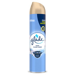 GLADE TRUE SCENT AEROSOL CLEAN LINEN