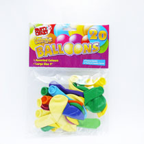 BALLOONS ROUND 9" ASST