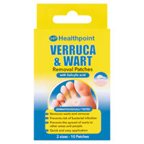 HEALTHPOINT VERRUCA & WART PATCHES