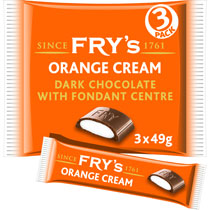 FRY'S CREAM ORANGE CHOCOLATE 3PK