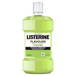 LISTERINE MOUTHWASH FLAVOURS MILD N MINTY