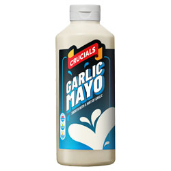 CRUCIALS SAUCE SQUEEZY GARLIC & MAYO
