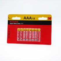 KODAK BATTERY SUPER HEAVY DUTY ZINC AAA