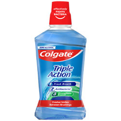 COLGATE MOUTHWASH TRIPLE ACTION