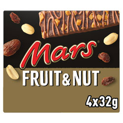 MARS FRUIT & NUT 4 PACK