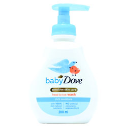 BABY DOVE HEAD TO TOE BODY WASH RICH MOISTURE