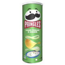 PRINGLES SOUR CREAM AND ONION