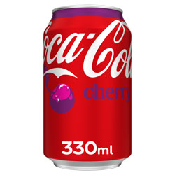 COKE CHERRY CAN