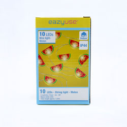 EAZYUSE STRING LIGHTS 10 LED MELON