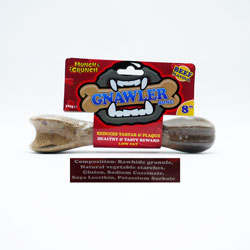 MUNCH & CRUNCH DOG BONE GNAWLER BEEF