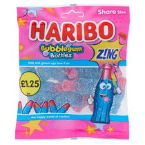 HARIBO BUBBLEGUM BOTTLES