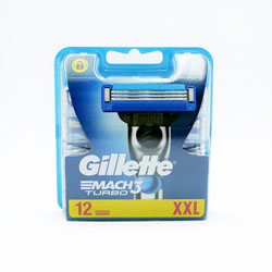 GILLETTE MACH 3 BLADES TURBO XXL